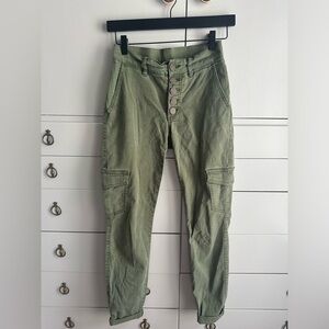 Cabi Army Green Jeans